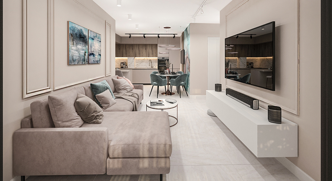 дизайн интерьера квартиры в Минске