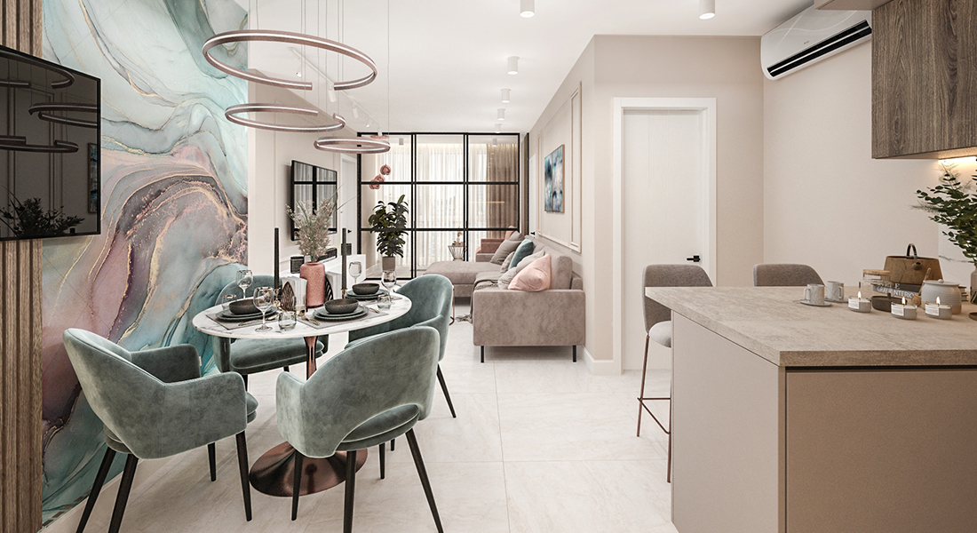 дизайн интерьера квартиры в Минске