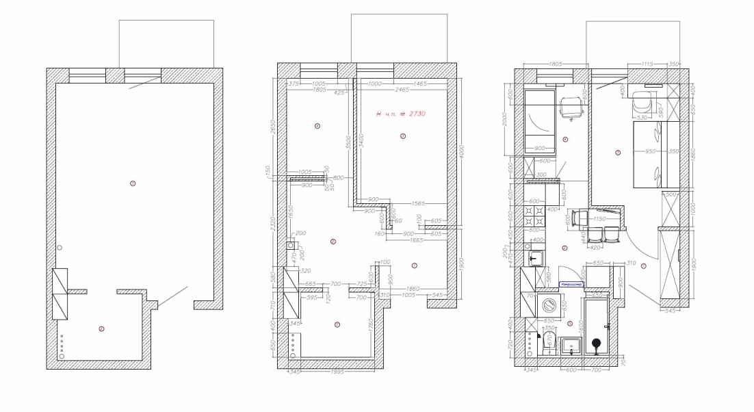 Планировка квартиры совмещеной гостиной с детской